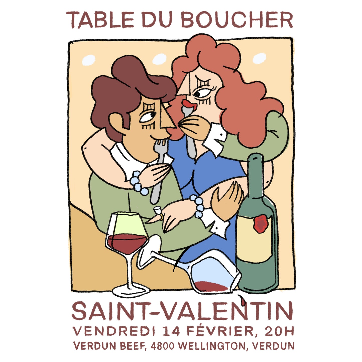Table du Boucher - 14 Février