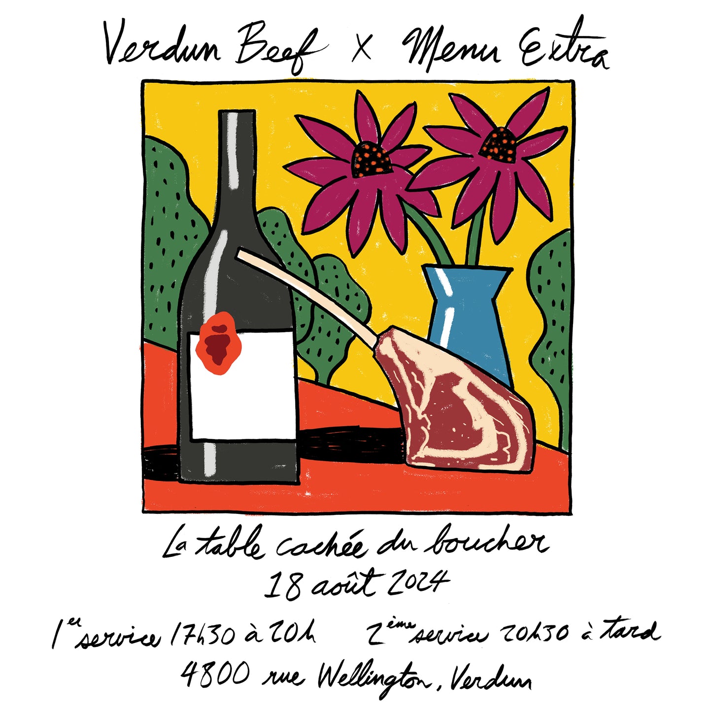 Butcher's Table - Extra Menu